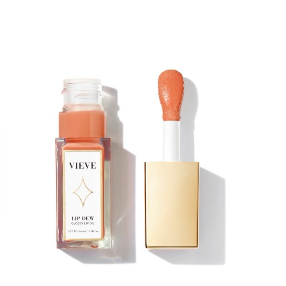 VIEVE  Lip Dew Glossy Lip Oil - PESCA NIB